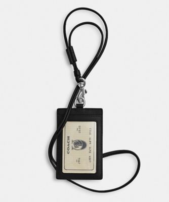 美品 COACH シグネチャー 本革 サコッシュ ランヤード ケアカード ID ランヤード・シグネチャー | COACH/コーチ | 三越伊勢丹